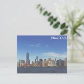 New York City skyline Briefkaart (Staand voorkant)