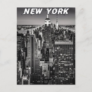 New York City Skyline Briefkaart