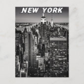 New York City Skyline Briefkaart (Voorkant)