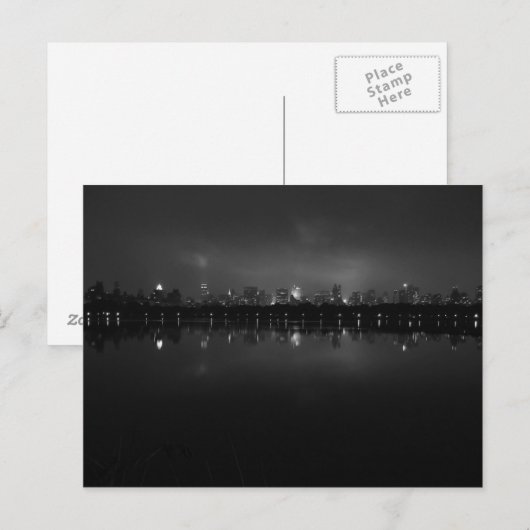 New York City Skyline Briefkaart! Briefkaart (Voorkant / Achterkant)