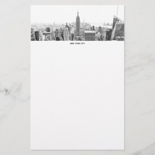 New York City Skyline Briefpapier (Voorkant)