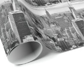 New York City Skyline Cadeaupapier (Rol Hoek)
