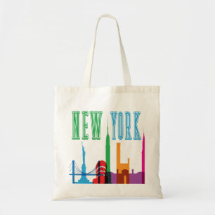 New York City Skyline Canvas tas