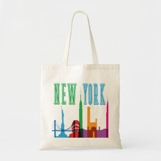 New York City Skyline Canvas tas