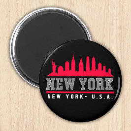 New York City Skyline City Magneet