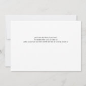 New York City Skyline Cityscape Party Invitation Kaart (Achterkant)