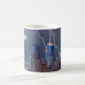 New York City Skyline Coffee Mok Lightning (Center)