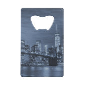 New York City Skyline Creditkaart Flessenopener (Achterkant)