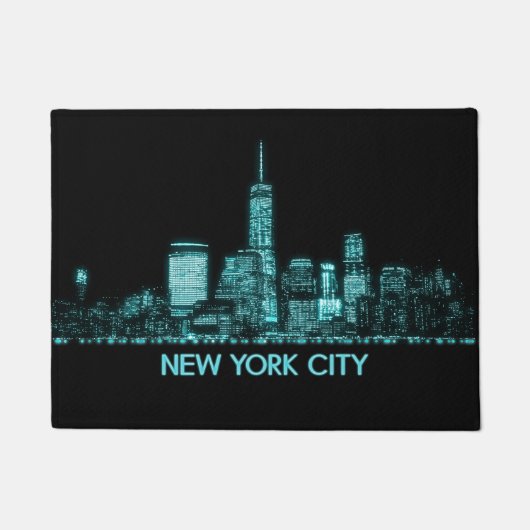 New York City Skyline Deurmat (Voorkant)
