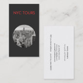 New York City Skyline en Empire State Building Visitekaartje (Voorkant / Achterkant)