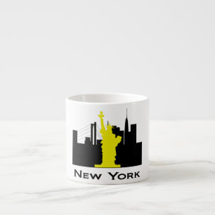New York City Skyline Espresso Kop