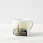 New York City Skyline Espresso Kop (Voorkant rechts)