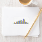 New York City skyline Etiket (Insitu)