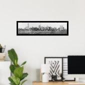 New York City Skyline Foto 1911 Poster (Thuiskantoor)