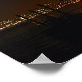 New York City skyline foto poster (Hoek)