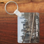 New York City Skyline Foto Sleutelhanger (Voorkant)