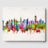 New York City Skyline Gastenboek (Achterkant)