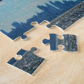New York City skyline, George Washington Bridge Legpuzzel (Zijkant)