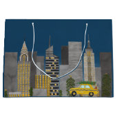 New York City Skyline Groot Cadeauzakje (Voorkant)