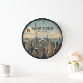 New York City Skyline Grote Klok (Huis)