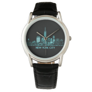 New York City Skyline Horloge