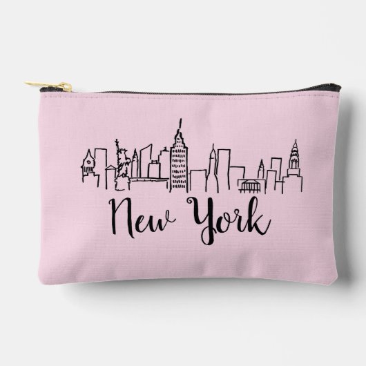 New York City Skyline Illustratie Etui (Voorkant)