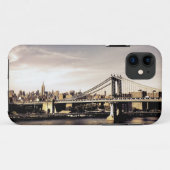 New York City Skyline in het zonlicht Case-Mate iPhone Case (Achterkant (horizontaal))