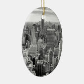 New York City Skyline Keramisch Ornament (Rechts)