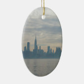 New york City skyline Keramisch Ornament (Rechts)