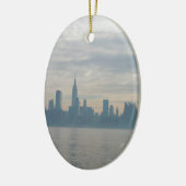 New york City skyline Keramisch Ornament (Links)