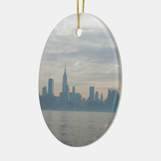 New york City skyline Keramisch Ornament (Links)