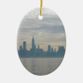 New york City skyline Keramisch Ornament (Voorkant)