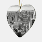 New York City Skyline Keramisch Ornament (Links)