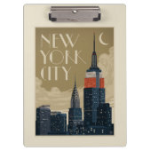 New York City Skyline Klembord (Voorkant)