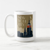 New York City Skyline Koffiemok (Links)