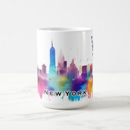 New York City Skyline Koffiemok