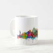 New York City Skyline Koffiemok (Voorkant links)
