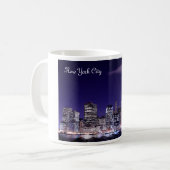 New York City Skyline Koffiemok (Voorkant links)