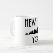 New York City Skyline Koffiemok (Voorkant links)