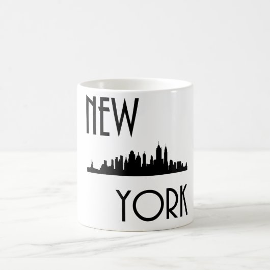 New York City Skyline Koffiemok (Center)