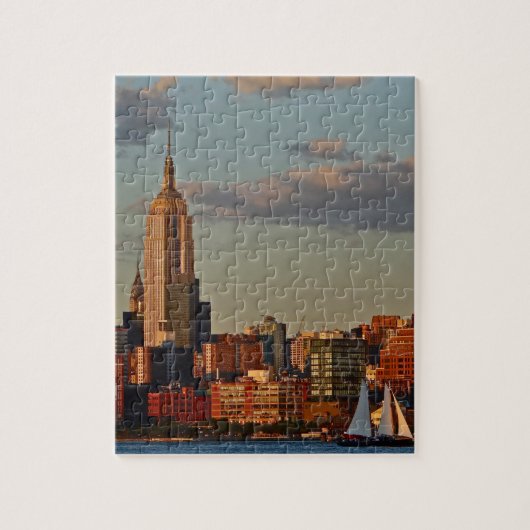 New York City Skyline Legpuzzel (Verticaal)