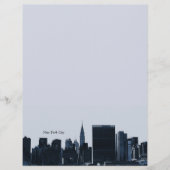 New York City Skyline Letterhead (Voorkant)