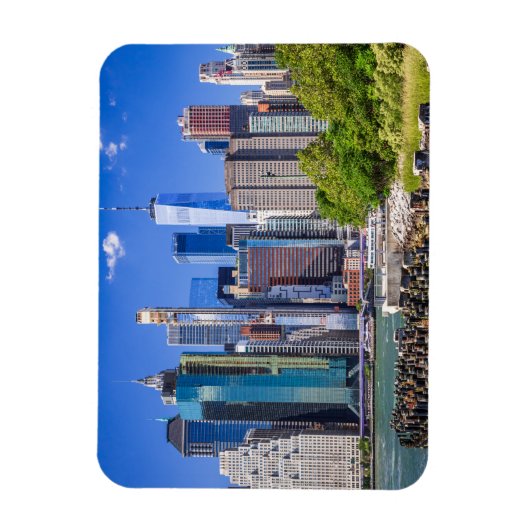 New York City skyline Magneet (Verticaal)