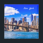 New York City skyline Magneet<br><div class="desc">De stad die nooit slaapt.</div>