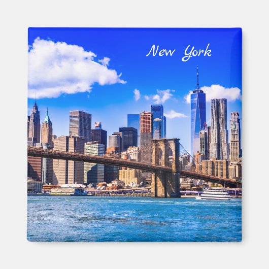 New York City skyline Magneet (Voorkant)