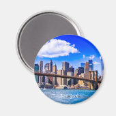 New York City skyline Magneet (Voorkant / Achterkant)
