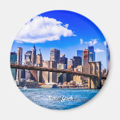 New York City skyline Magneet (Voorkant)