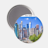 New York City skyline Magneet (Voorkant / Achterkant)
