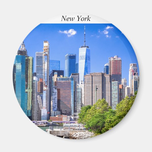 New York City skyline Magneet (Voorkant)