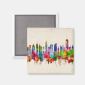 New York City Skyline Magneet (Voorkant / Achterkant)